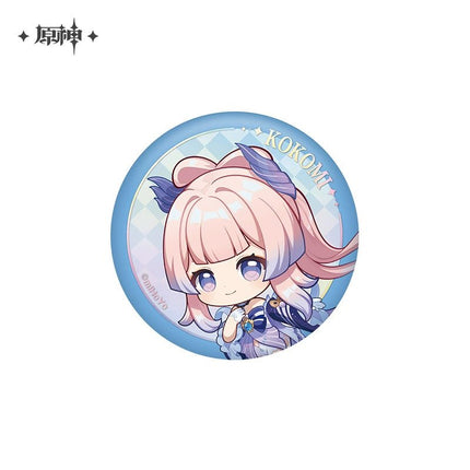 Genshin Impact | Teyvat Nature Discovery Tour Series Chi Badge & Chibi Charm & Chibi Acrylic Standee Set Genshin Impact - FUNIMECITY Genshin - Teyvat Nature Discovery Tour - Chi Badge - Kokomi