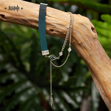 Genshin Impact | Yulin and Feisha Series Alhaitham Necklace & Bracelet Set Genshin Impact - FUNIMECITY Genshin | Yulin and Feisha - Alhaitham Necklace