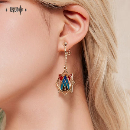 Genshin Impact | Yulin and Feisha Series Kaveh Necklace & Ear Clip Set Genshin Impact - FUNIMECITY