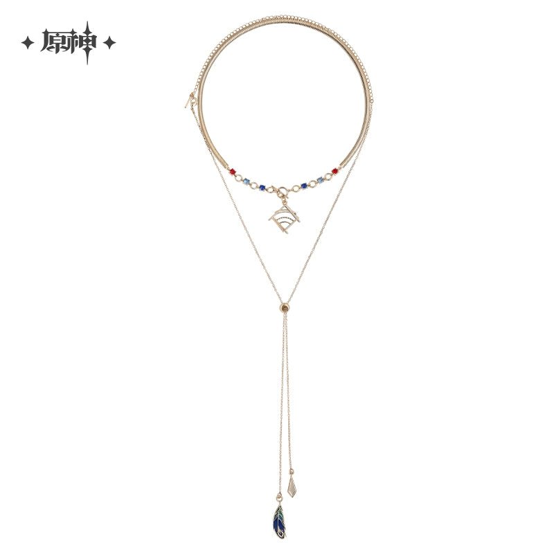 Feisha Genshin Impact | Yulin and Feisha Series Kaveh Necklace & Ear Clip Set ...