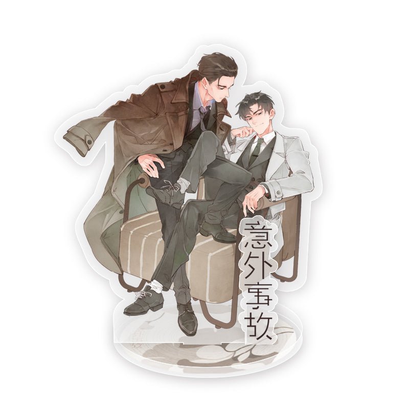 Gentleman’s Friendship & Star In Your Eyes & Accident | Badge & Shikishi Board & Acrylic Stand Figure MANCOOL- FUNIMECITY