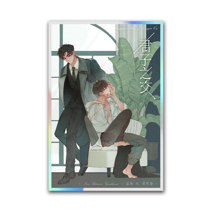 Gentleman’s Friendship & Star In Your Eyes & Accident | Badge & Shikishi Board & Acrylic Stand Figure MANCOOL- FUNIMECITY
