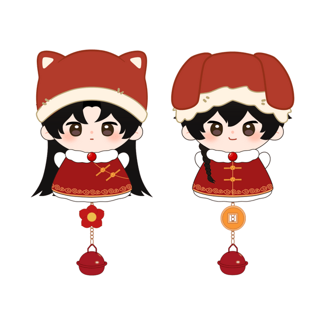 Ghost Marriage | Yu Nian Xi Series Plush Doll Set Qian He Xing Yao Plush Doll - FUNIMECITY 
