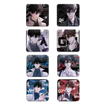 Global Examination | Badge & Film Card & Shikishi Board Set 3 Li Ting Anime Goods - FUNIMECITY