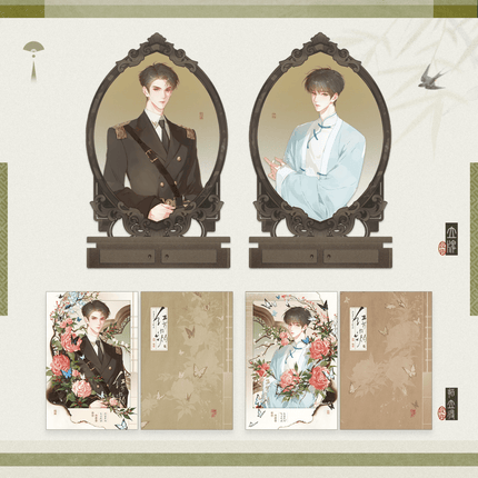 Golden Hairpin Locked in Copper Sparrow | Hong Shao Zhuo Zhuo & Chuang Ying Yi Yi & Xi Li Mao Series Guang Guang Hua Yuan Anime Goods - Funimecity 