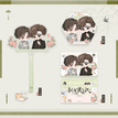红芍灼灼&窗影猗猗&戏狸猫系列 / Badge & Acrylic Tag Set(64*57mm;90*120mm) - Xi Li Mao