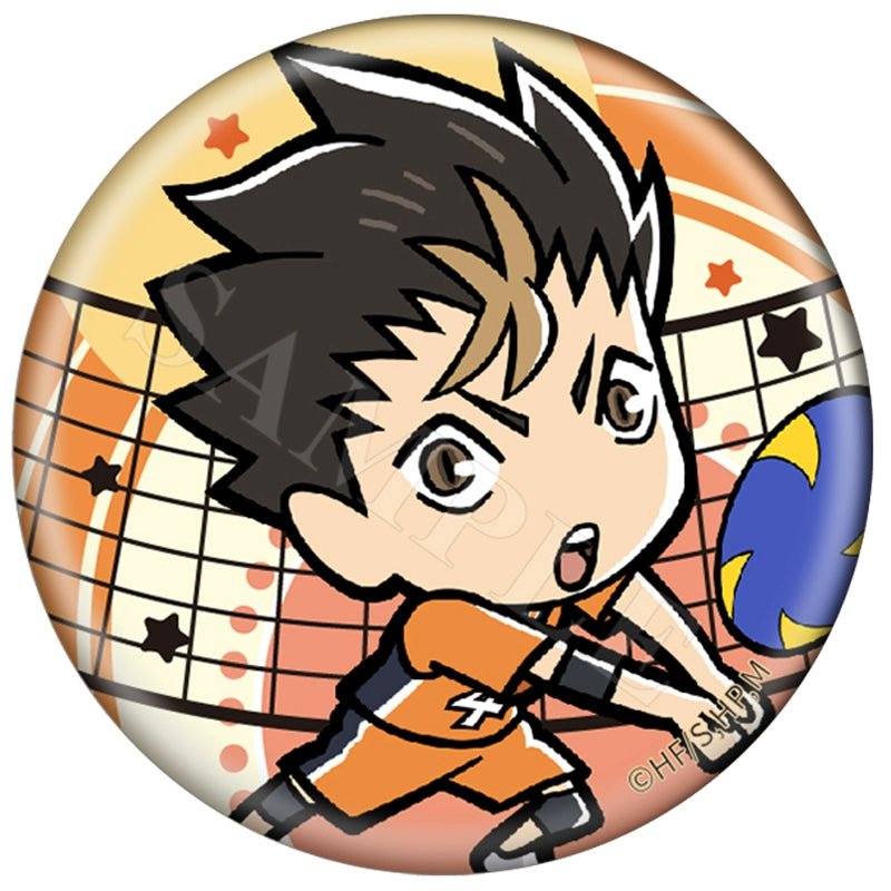 Haikyu!! | Chibi Badge Set XINGHEDONGMAN - FUNIMECITY Haikyu!! | - Q版系列 - Nishinoya Yu