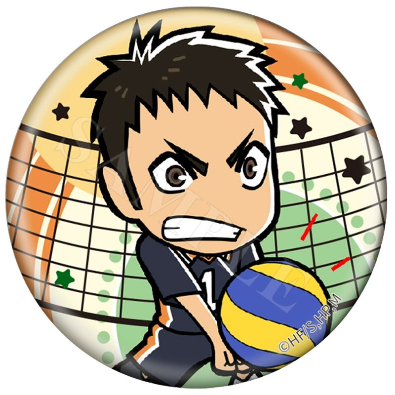 Haikyu!! | Chibi Badge Set XINGHEDONGMAN - FUNIMECITY Haikyu!! | - Q版系列 - Sawamura Daichi