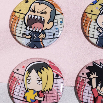 Haikyu!! | Chibi Badge Set XINGHEDONGMAN Anime Badge - FUNIMECITY Haikyu!! | - Q版系列 - Shōyō Hinata