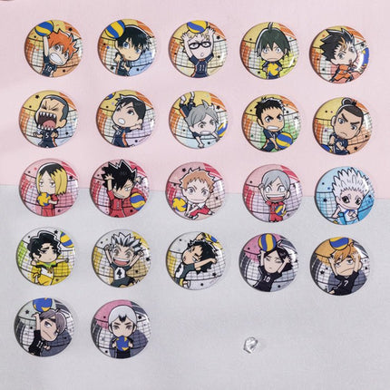 Haikyu!! | Chibi Badge Set XINGHEDONGMAN Anime Badge - FUNIMECITY Haikyu!! | - Q版系列 - Shōyō Hinata