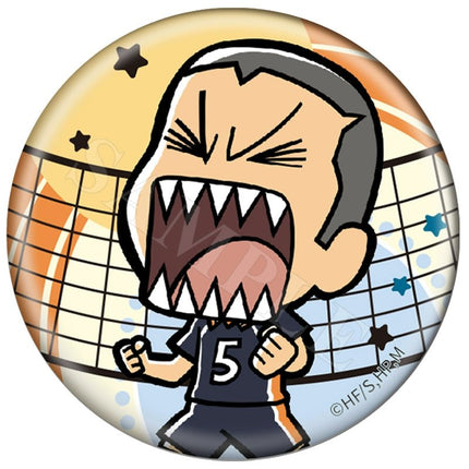 Haikyu!! | Chibi Badge Set XINGHEDONGMAN Anime Badge - FUNIMECITY Haikyu!! | - Q版系列 - Tanaka Ryuunosuke