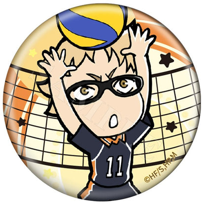 Haikyu!! | Chibi Badge Set XINGHEDONGMAN - FUNIMECITY Haikyu!! | - Q版系列 - Tsukishima Kei