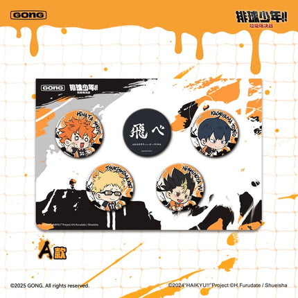 Haikyu!! | La Ji Chang Jue Zhan Series Badge & Acrylic Stand Figure GONG Anime Goods - Funimecity 