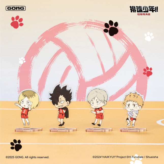 Haikyu!! | La Ji Chang Jue Zhan Series Badge & Acrylic Stand Figure GONG Anime Goods - Funimecity 