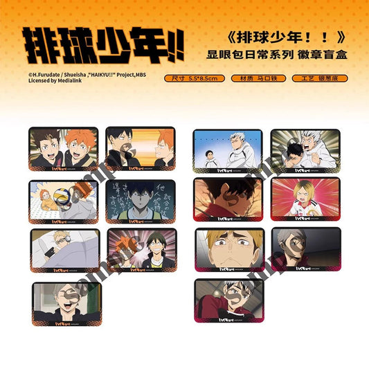 Haikyu!! | Xian Yan Bao Series Badge Blind Box Mo Wan Xiong Anime Goods - FUNIMECITY