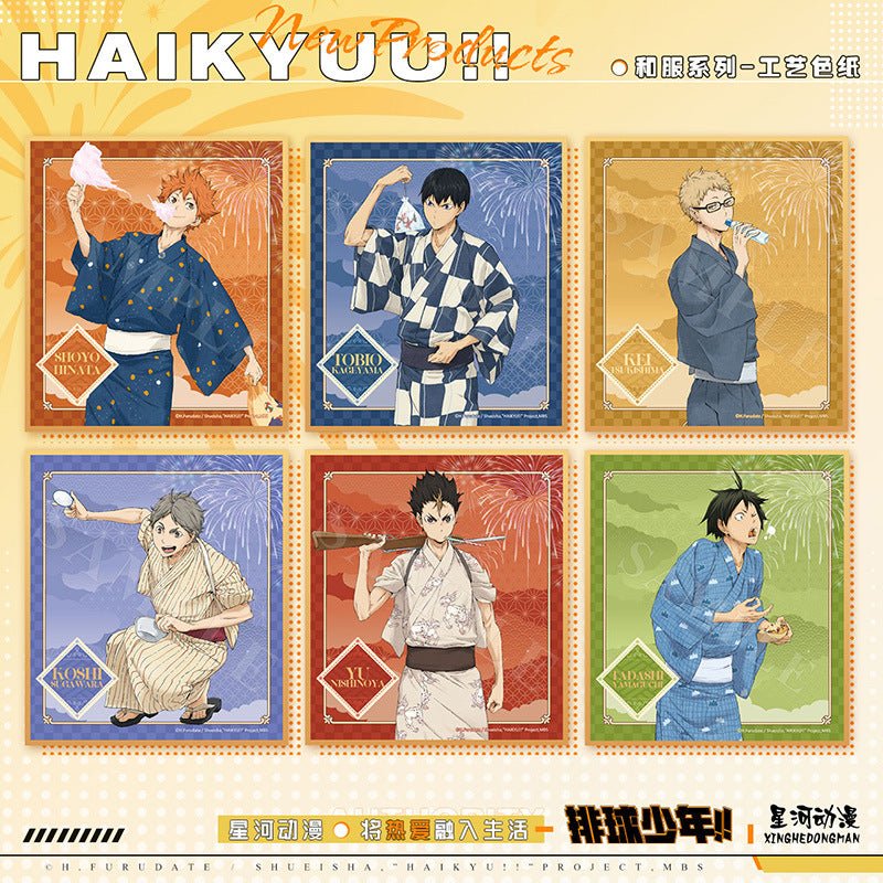 Haikyu!! | Yu Yi Series Shikishi Board Set XINGHEDONGMAN - FUNIMECITY