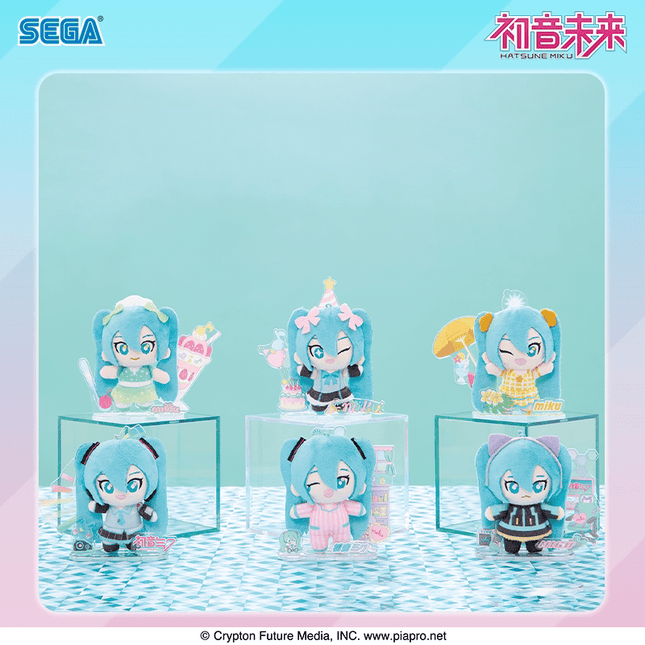 Hatsune Miku | Acrylic Scene Plush Doll Blind Box SEGA Plush Doll - Funimecity 