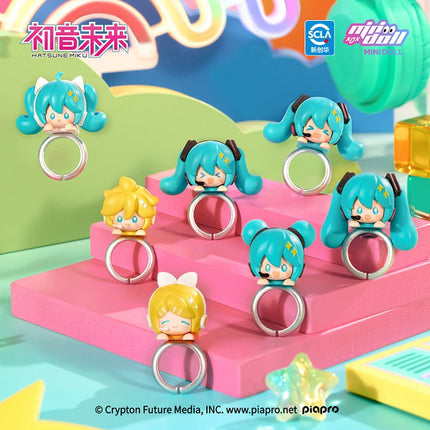Hatsune Miku | Duo Ba An You Zhi Yuan Series Rings Blind Box Minidoll Anime Goods - Funimecity 