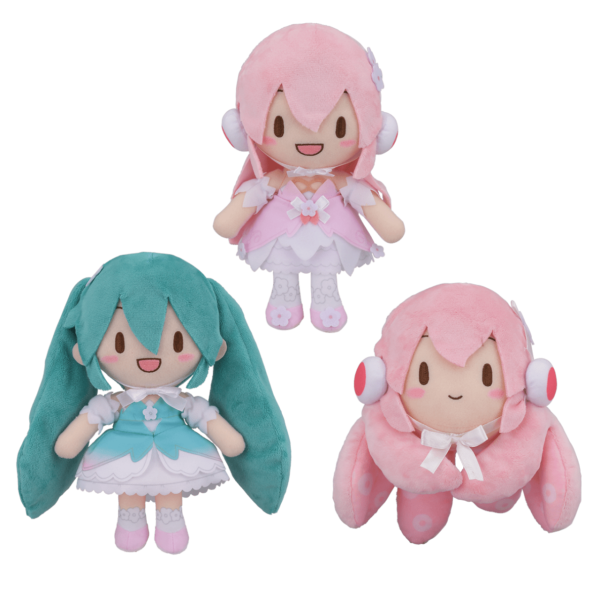 Hatsune Miku | Miku & Luka 15th Anniversary Series Plush Doll SEGA Plush Doll - FUNIMECITY