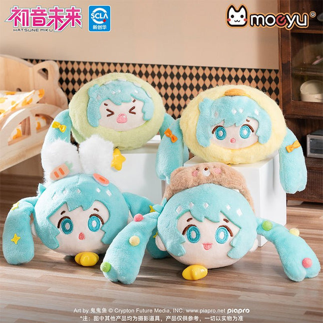 Hatsune Miku | Pajama Party Series Plush Charm Blind Box moeyu Plush Doll - Funimecity 