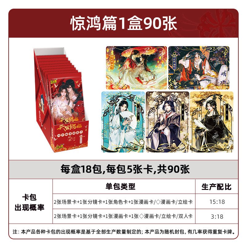 Heaven Officials Blessing | Feng Hua Hui Juan Series Art Card Blind Box Set 1 Ka You - FUNIMECITY