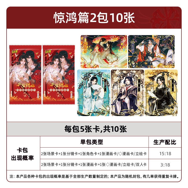 Heaven Officials Blessing | Feng Hua Hui Juan Series Art Card Blind Box Set 1 Ka You - FUNIMECITY