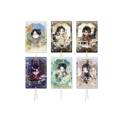 Heaven Official's Blessing | Hua Kai Hua Xie Series Set Li Ting - FUNIMECITY TGCF - Hua Kai Hua Xie - Mini Chibi Postcard Set