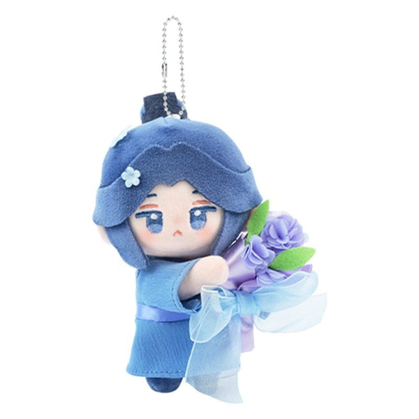 Heaven Officials Blessing Horse Riding Plush Keychain, Horse Year Theme, Blind Box Collection, 12cm Height, Backpack Pendant Accessory