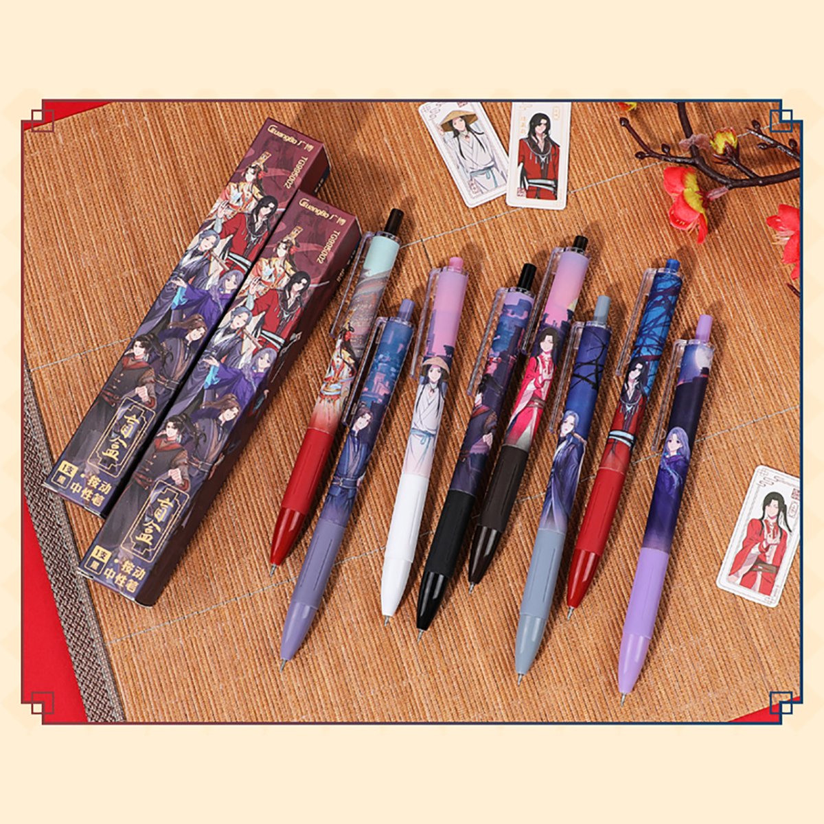 Heaven Official's Blessing | Pen & Mini Card Blind Box Guang Bo - FUNIMECITY