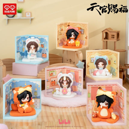 Heaven Official's Blessing | Xian Le Rong Meng Ji Series Flocked Figure Blind Box AllForPlay Plush Doll - Funimecity 
