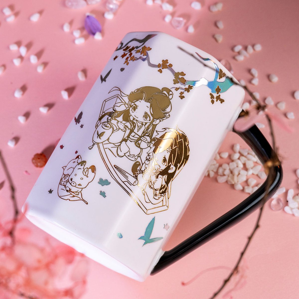 Heaven Official's Blessing | Ye Bo Shuang Ying Series Ceramic Mug Xingyunshi - FUNIMECITY