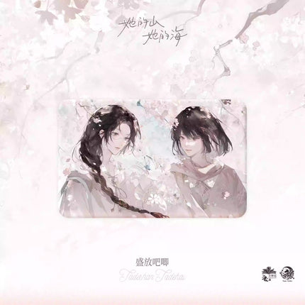 Her Mountains, Her Seas | Badge & Shikishi Board & Acrylic Standee Set 1 Yu Meng Wen Chuang Anime Goods - FUNIMECITY