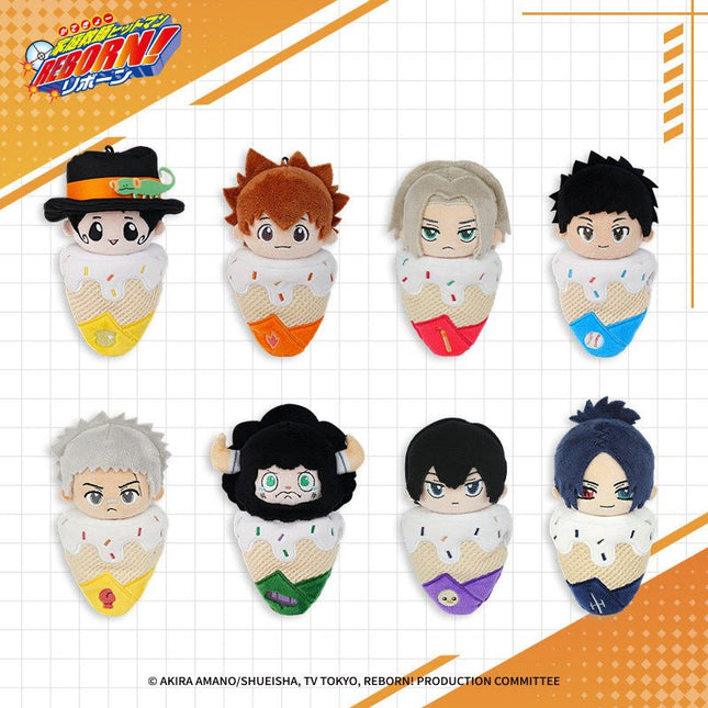 HITMAN REBORN! | Ice Cream Series 14cm Plush Doll Set NICE FUN Plush Doll - FUNIMECITY 