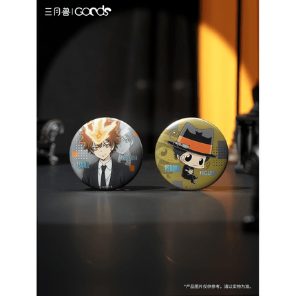 HITMAN REBORN! | Vongole:A Decade Apart Series Badge & Character Profile & Art Card Set Sanyueshou Goods Anime Goods - Funimecity 