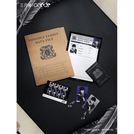 HITMAN REBORN! | Vongole:A Decade Apart Series Badge & Character Profile & Art Card Set Sanyueshou Goods Anime Goods - Funimecity 