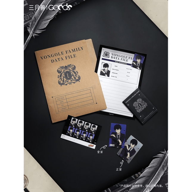 HITMAN REBORN! | Vongole:A Decade Apart Series Badge & Character Profile & Art Card Set Sanyueshou Goods Anime Goods - Funimecity 