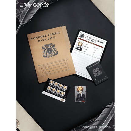 HITMAN REBORN! | Vongole:A Decade Apart Series Badge & Character Profile & Art Card Set Sanyueshou Goods Anime Goods - Funimecity 