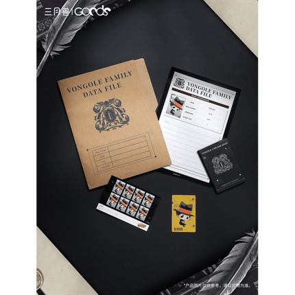 HITMAN REBORN! | Vongole:A Decade Apart Series Badge & Character Profile & Art Card Set Sanyueshou Goods Anime Goods - Funimecity 