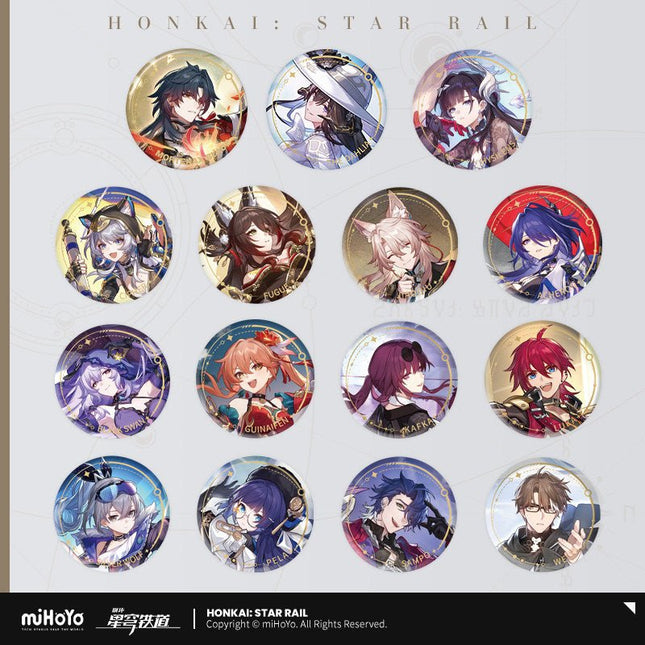 Honkai: Star Rail | Li Hui Series Xu Wu Ming Tun Badge MiHoYo Anime Badge - Funimecity 