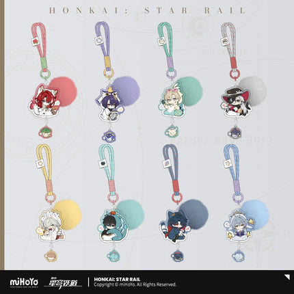 Honkai: Star Rail | Nan Sheng Su Che Series Acrylic Charm & Mini Acrylic Stand MiHoYo Anime Goods - Funimecity 
