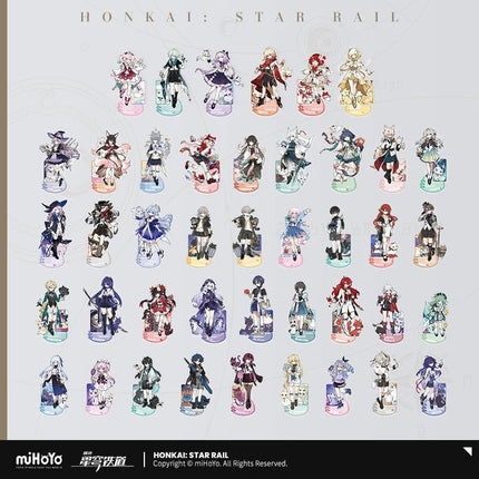 Honkai: Star Rail | Xiao Bu Dian Mao Mao Series Acrylic Stand MiHoYo Anime Goods - Funimecity 