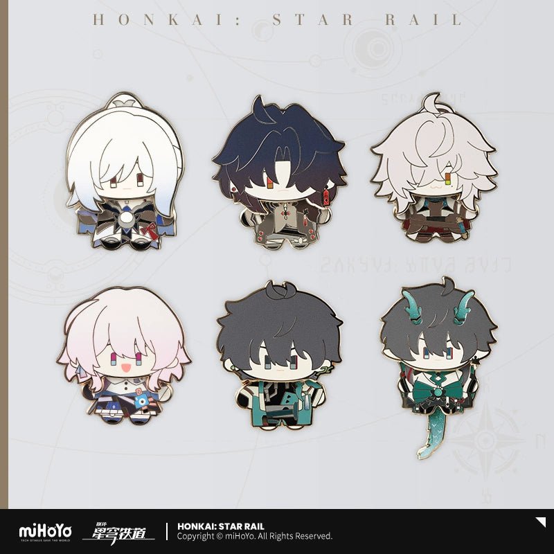 Honkai:StarRail | Chibi Shake Head Enamel Pin MiHoYo - FUNIMECITY