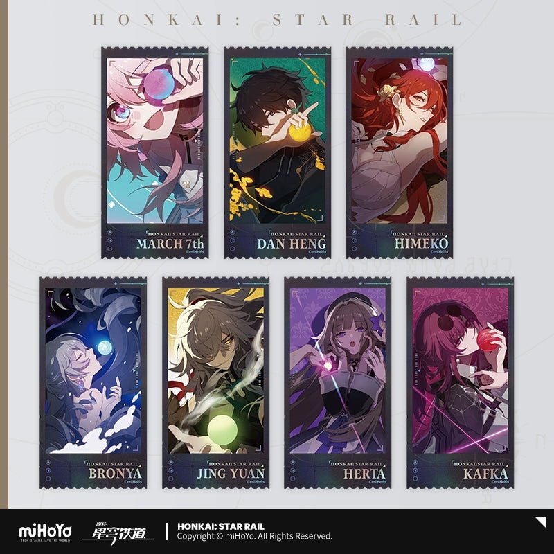 Honkai:StarRail | Departure Countdown Series Holographic Ticket Set miHoYo - FUNIMECITY