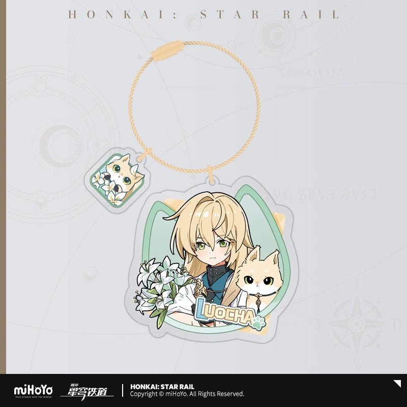 Honkai:StarRail | Little Cat Series Acrylic Charm Set miHoYo Anime Pendant - FUNIMECITY