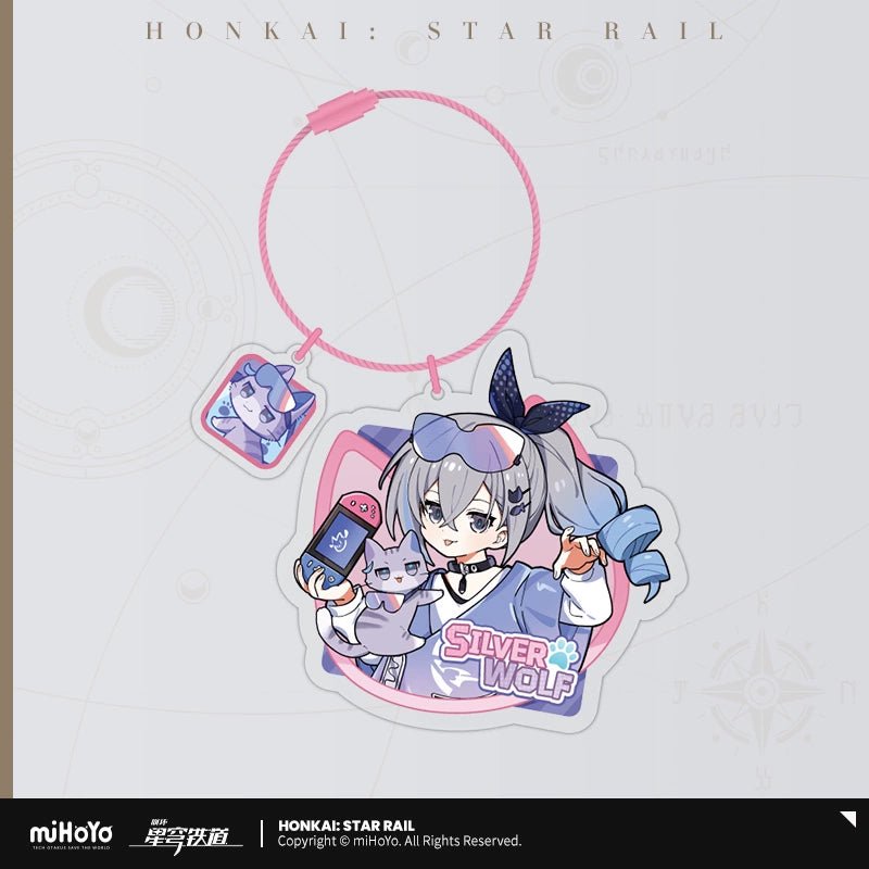 Honkai:StarRail | Little Cat Series Acrylic Charm Set miHoYo Anime Pendant - FUNIMECITY