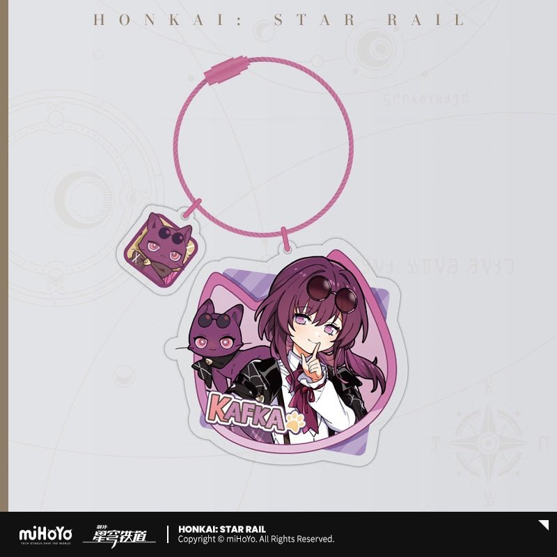 Honkai:StarRail | Little Cat Series Acrylic Charm Set miHoYo Anime Pendant - FUNIMECITY