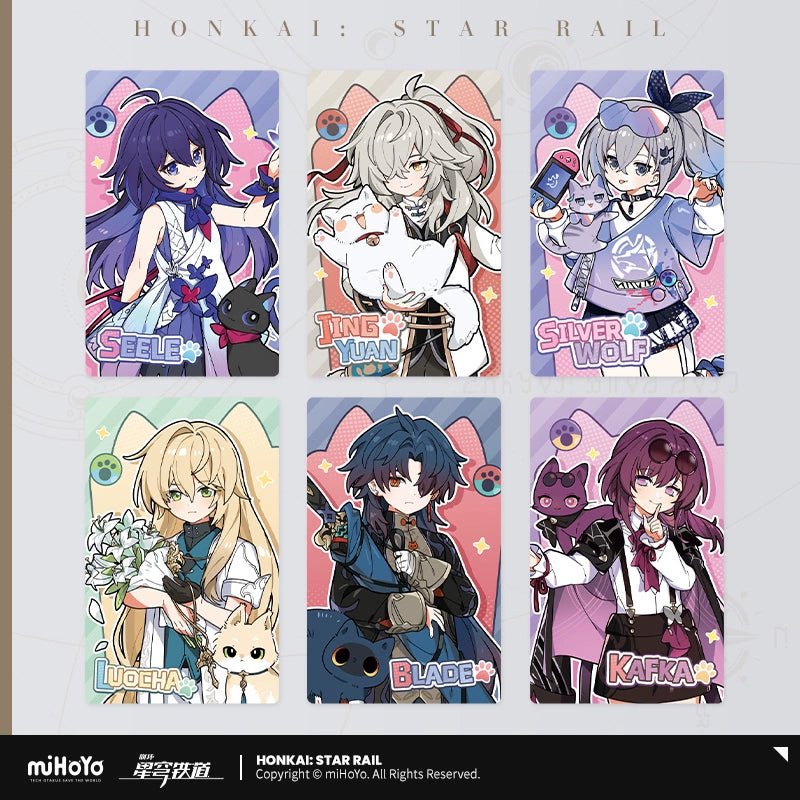 Honkai:StarRail | Little Cat Series Holographic Ticket Set miHoYo - FUNIMECITY