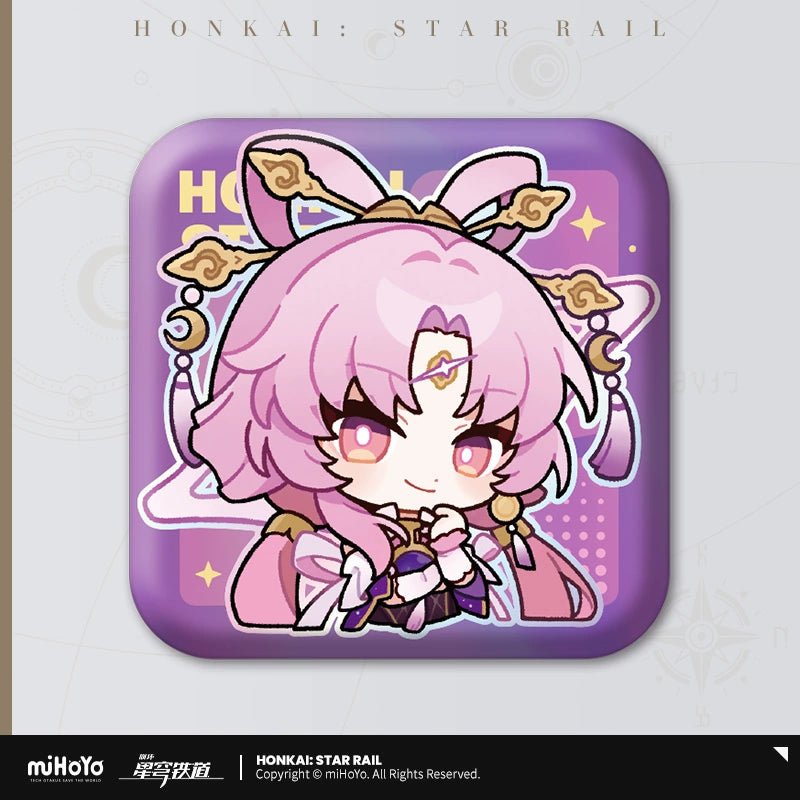 Honkai:StarRail | Pom - Pom Exhibition Hall Series Square Badge Set miHoYo - FUNIMECITY