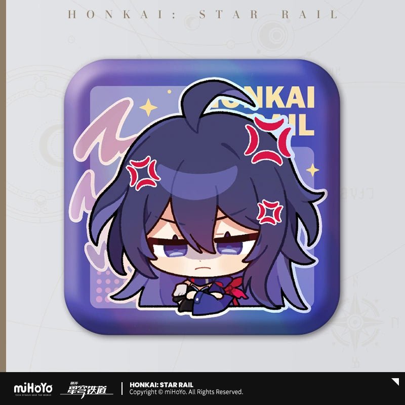 Honkai:StarRail | Pom - Pom Exhibition Hall Series Square Badge Set miHoYo - FUNIMECITY