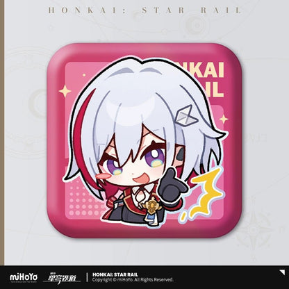 Honkai:StarRail | Pom - Pom Exhibition Hall Series Square Badge Set miHoYo - FUNIMECITY